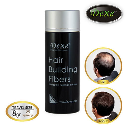 DEXE Hair Building Fibers 8g (25 applications)