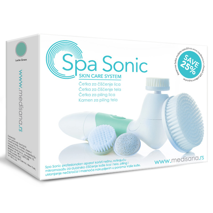 Medisana Spa Sonic – Dermatološki aparat za čišćenje lica i tela